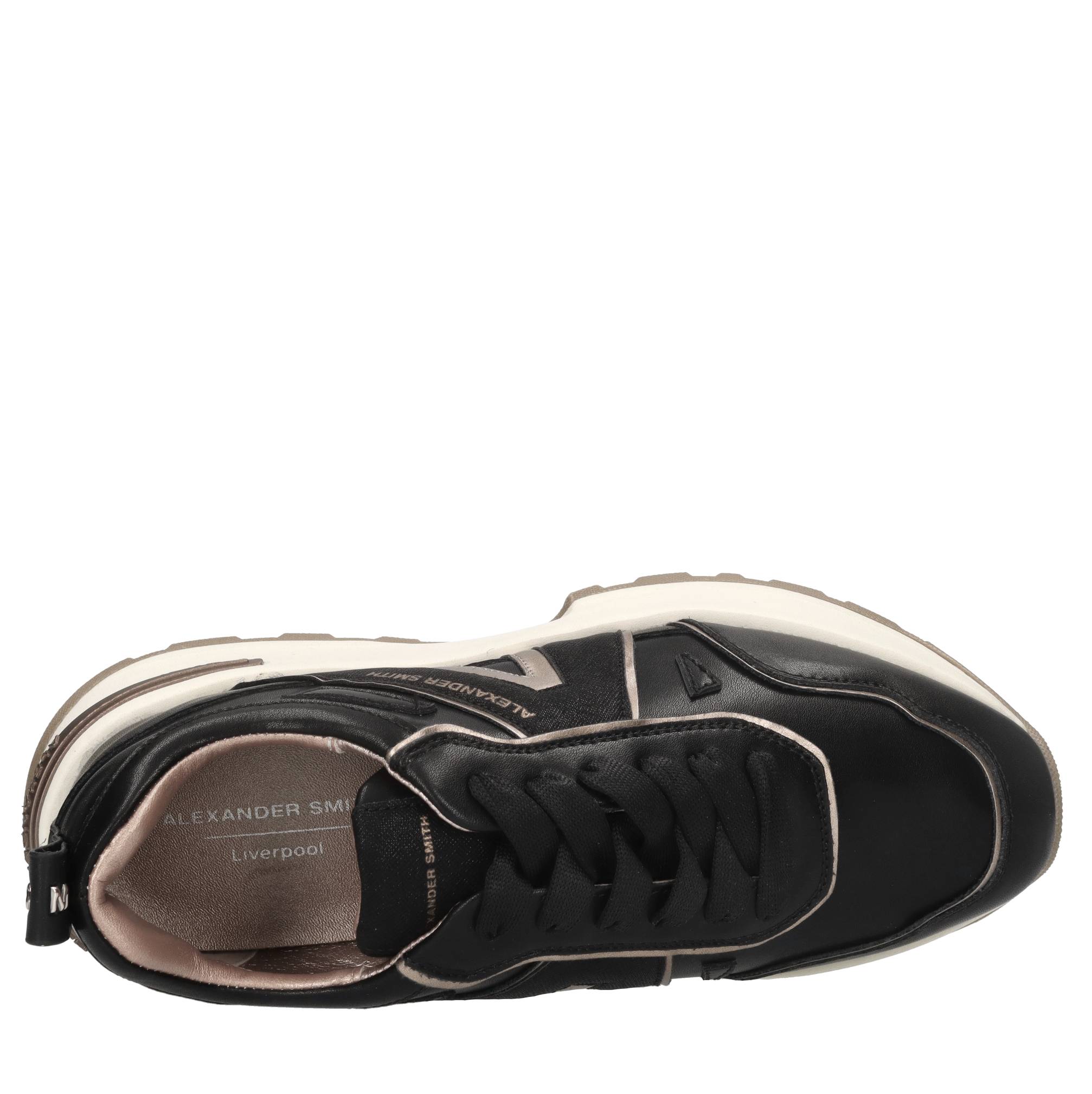 Sneakers in pelle ed ecopelle 