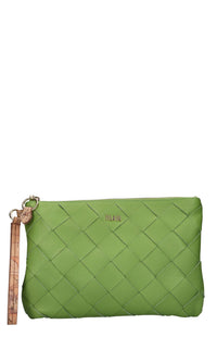 Clutch in pelle ed ecopelle 