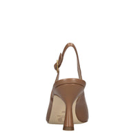 Décolléte slingback in pelle 