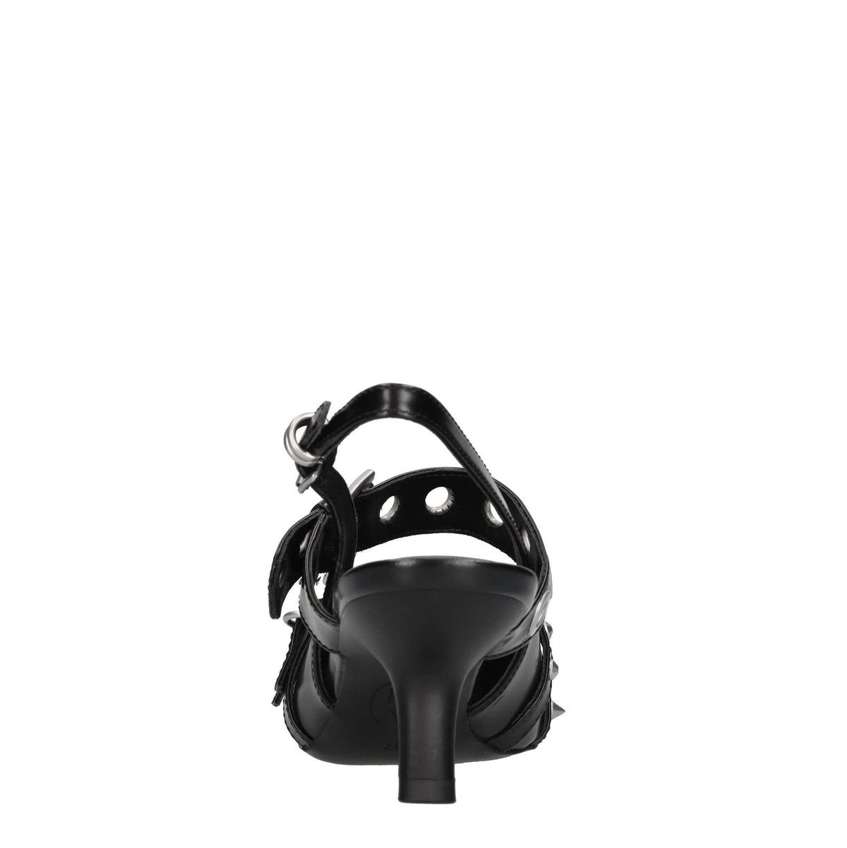 Décolléte slingback  in pelle 