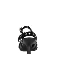 Décolléte slingback  in pelle 