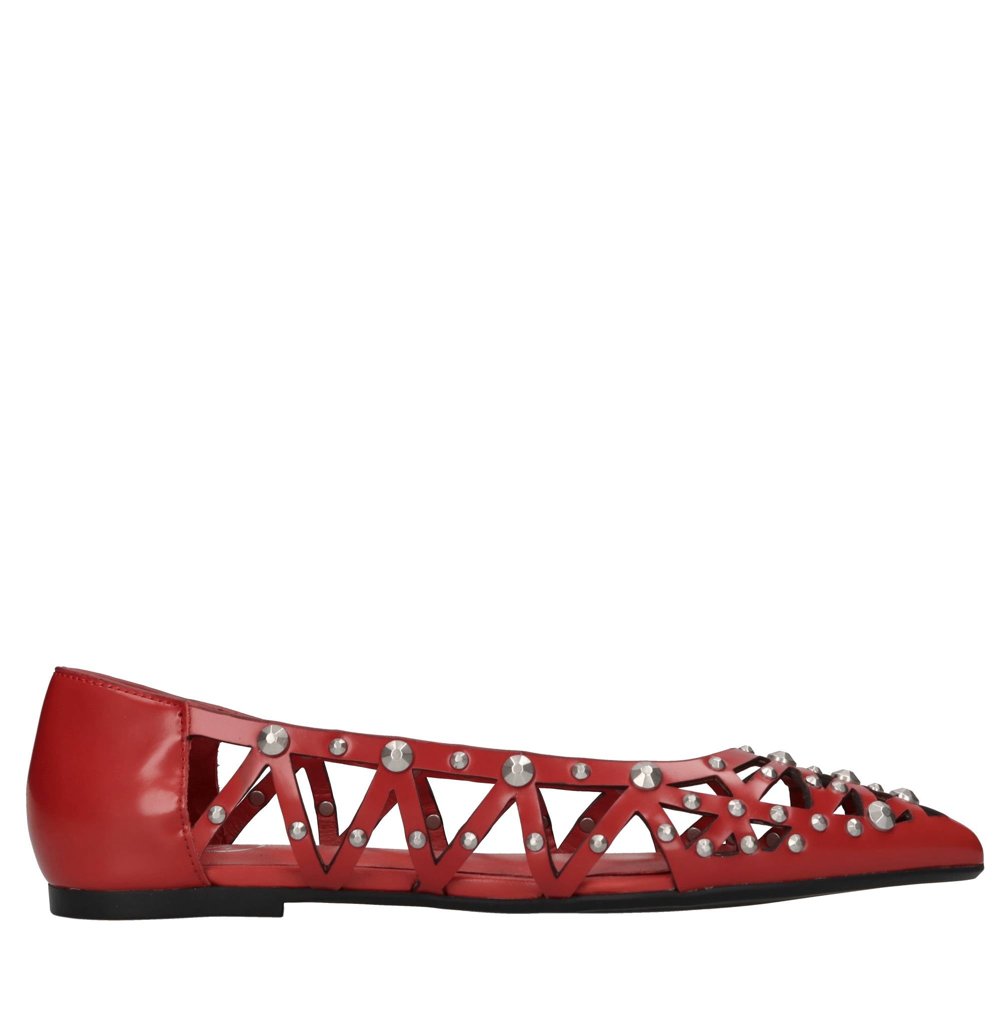Ballerine in pelle 