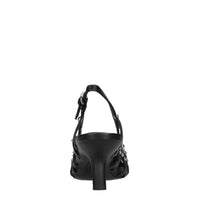 Décolléte slingback  in pelle 
