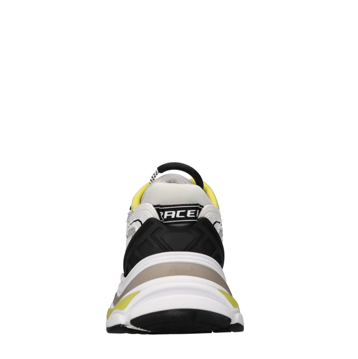 Sneakers in ecopelle e tessuto 