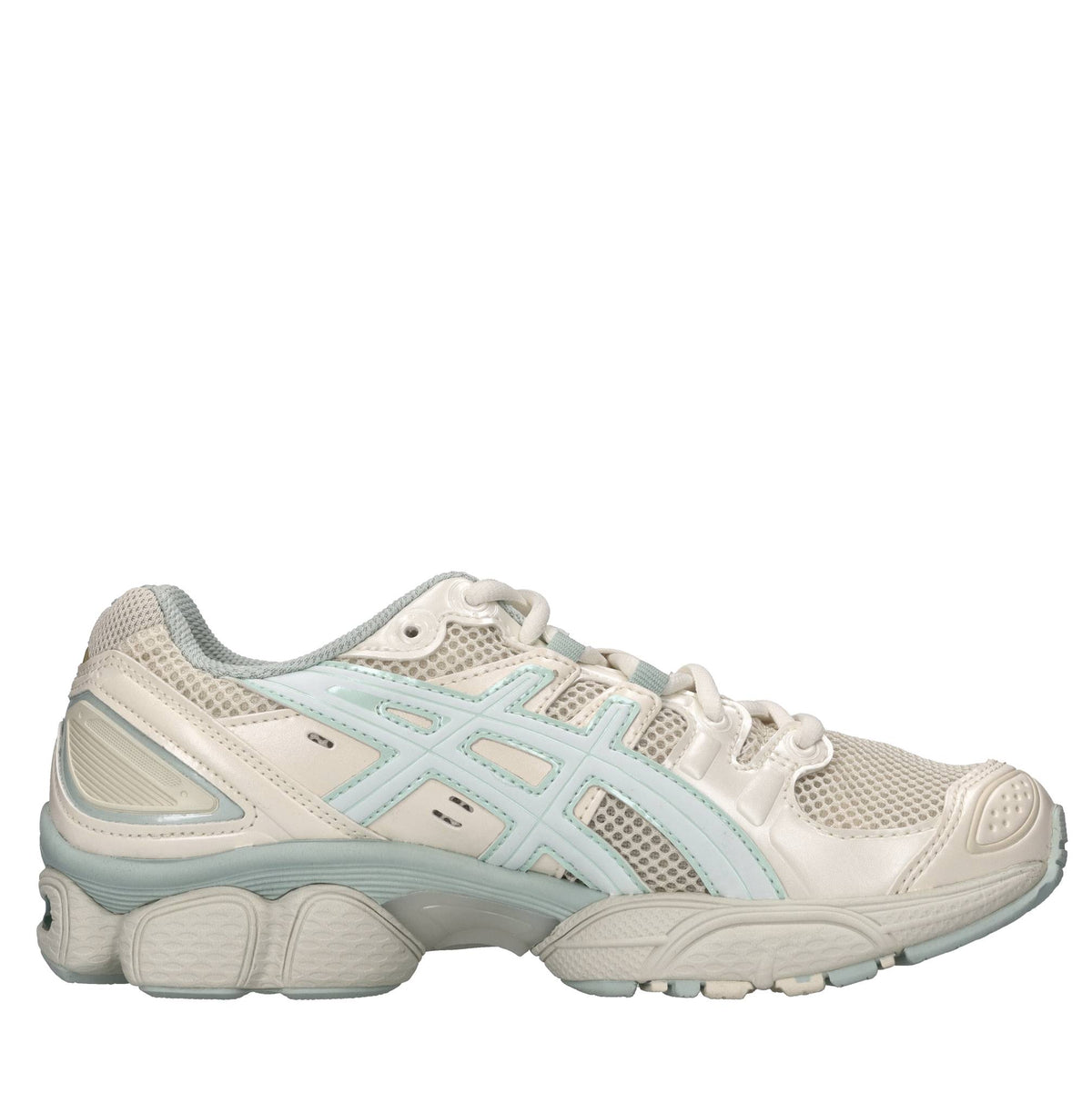 Sneakers in ecopelle e tessuto 
