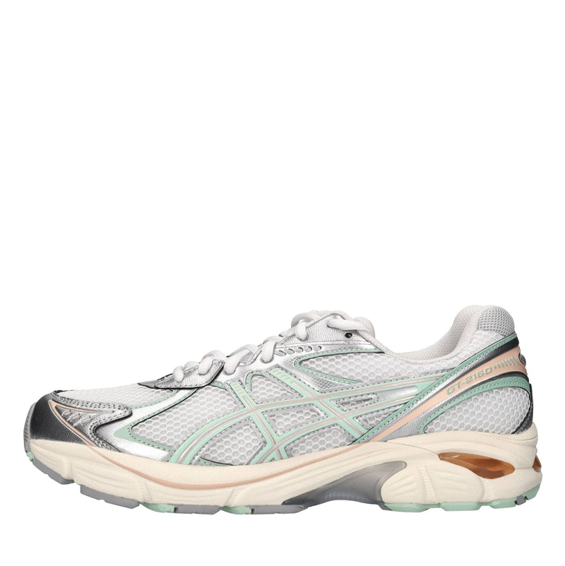 Sneakers in ecopelle e tessuto 