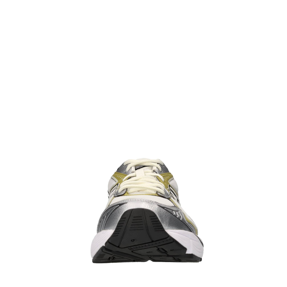 Sneakers in ecopelle e tessuto 