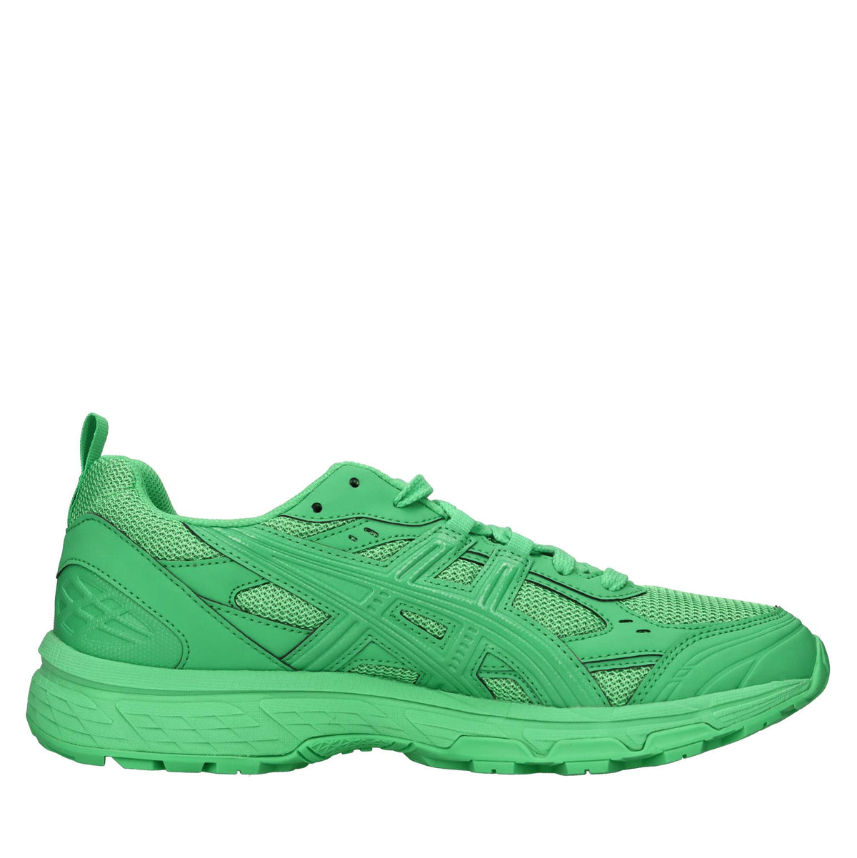 Sneakers in ecopelle e tessuto 