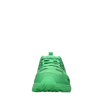 Sneakers in ecopelle e tessuto 