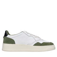 Sneakers in pelle e camoscio 