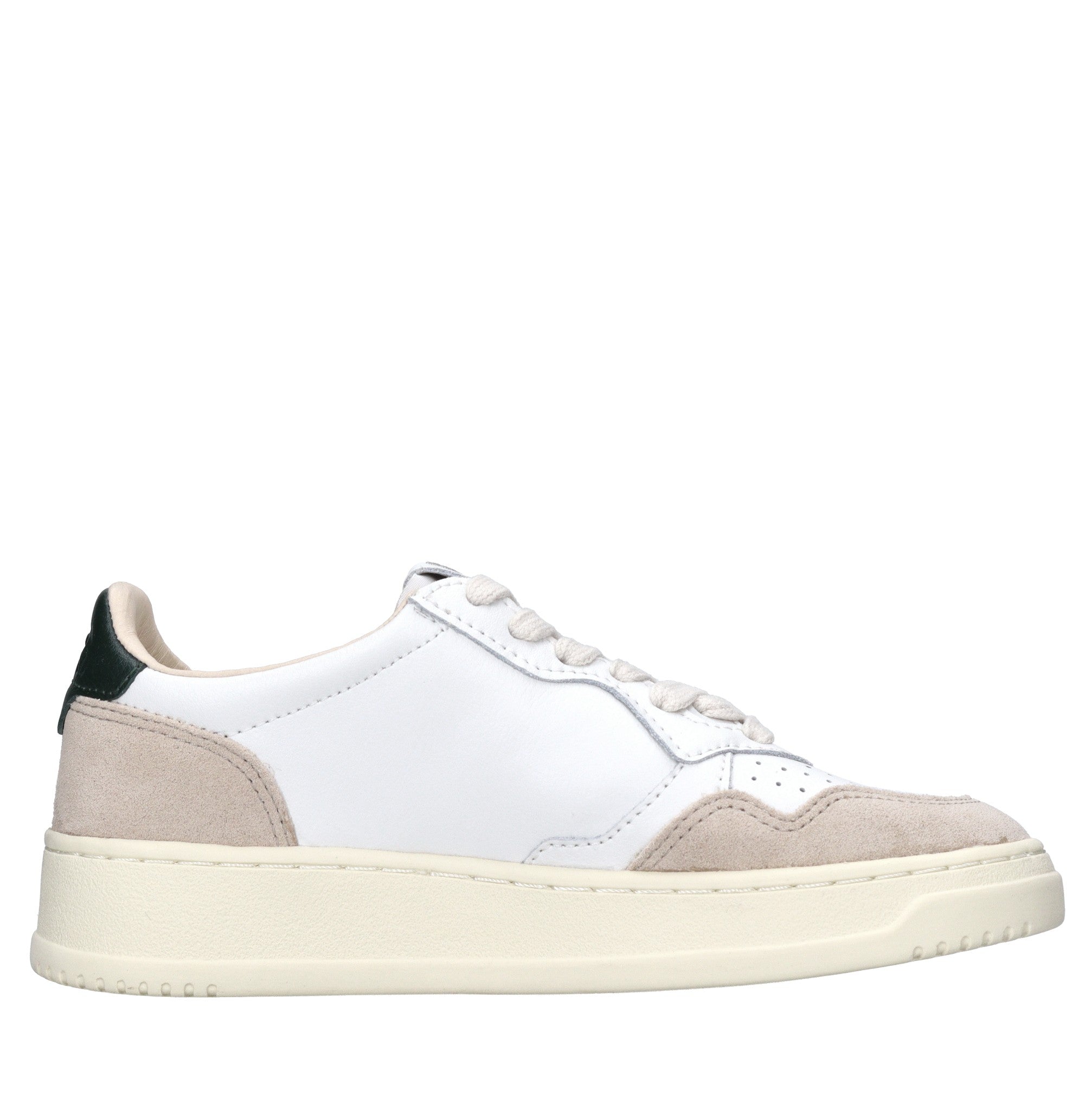 Sneakers in pelle e camoscio 