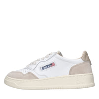 Sneakers in pelle e camoscio 