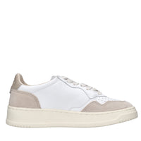 Sneakers in pelle e camoscio 