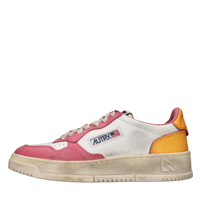 Sneakers in pelle 