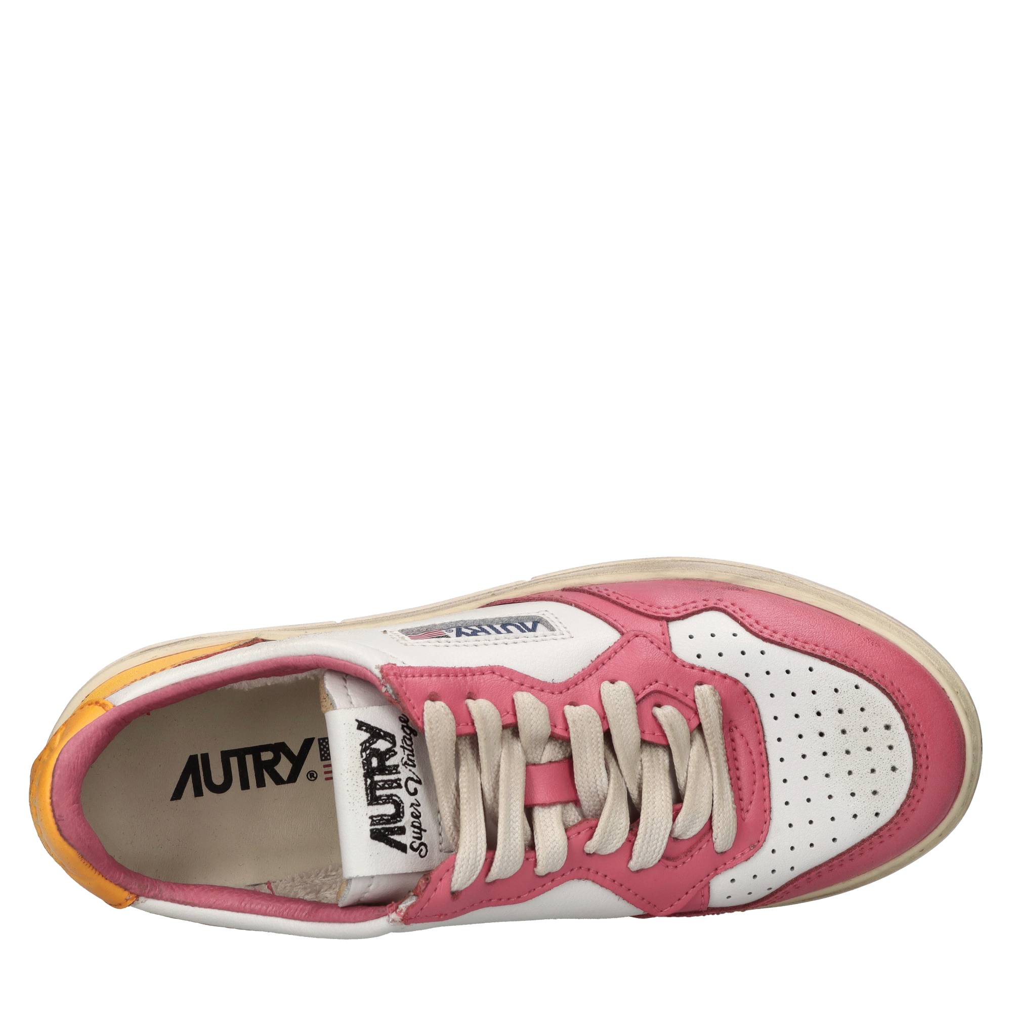 Sneakers in pelle 