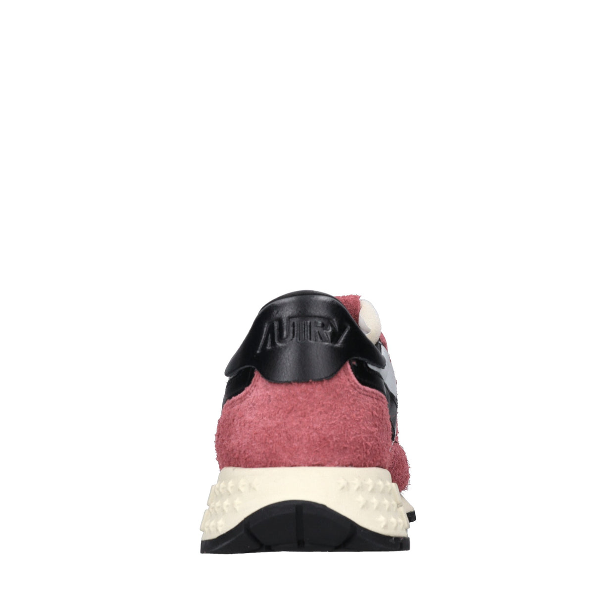 Sneakers in pelle camoscio e tessuto 