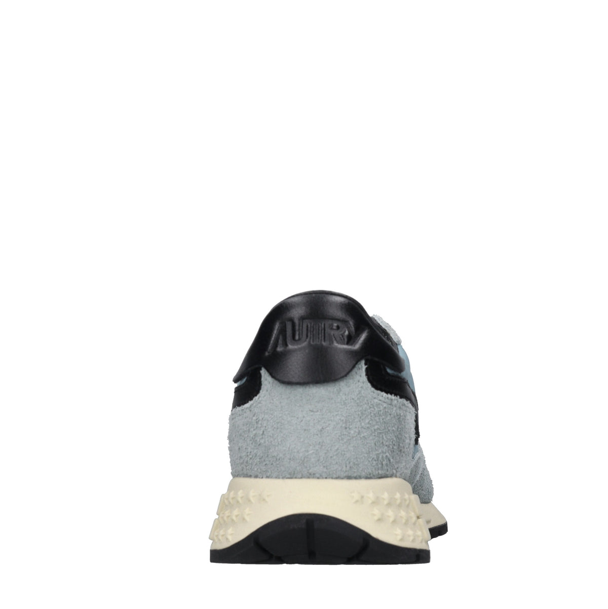 Sneakers in pelle camoscio e tessuto 