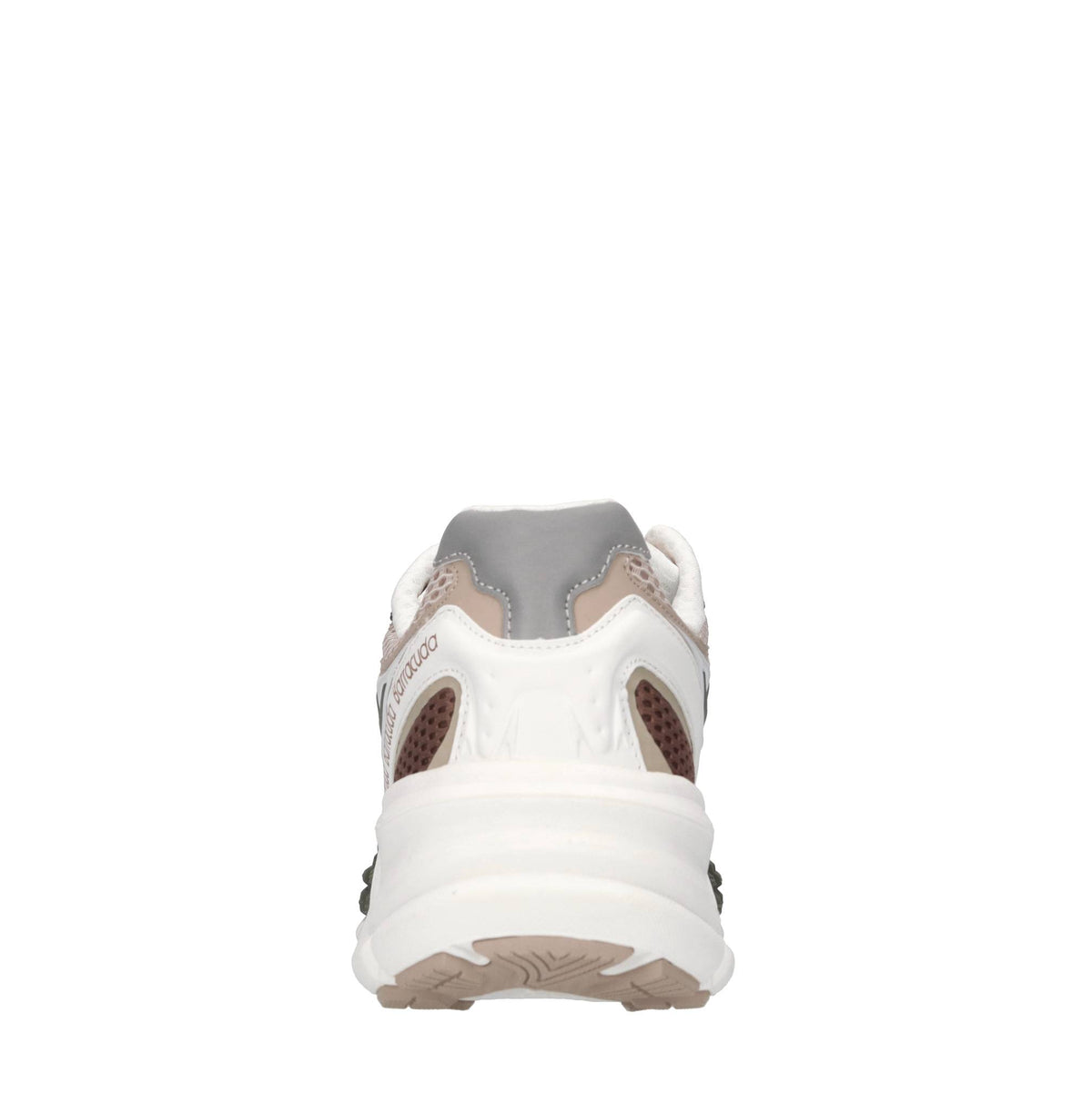 Sneakers in pelle,tessuto e gomma 