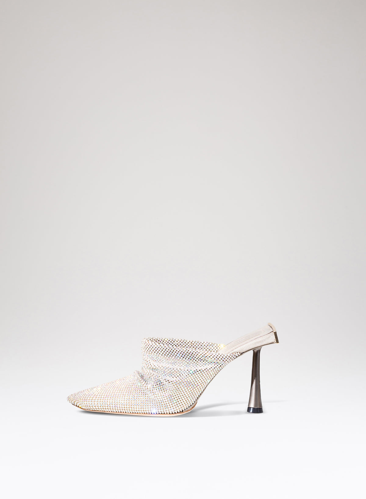 Sabot Goliarda in pelle e strass 