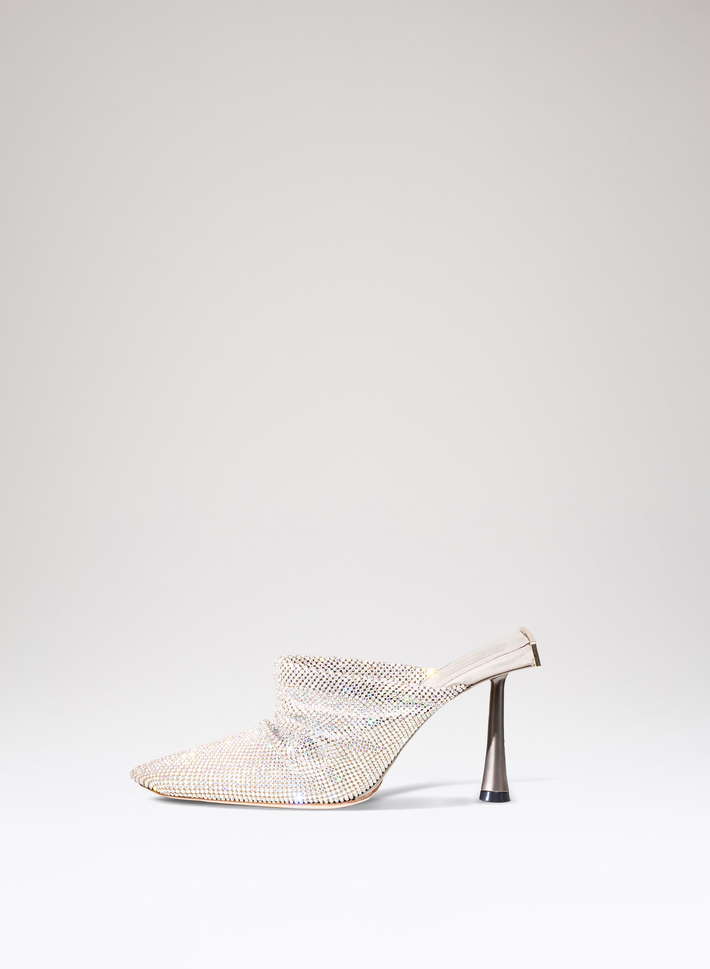 Sabot Goliarda in pelle e strass 