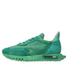 BEPOSITIVE Leather and fabric sneakers