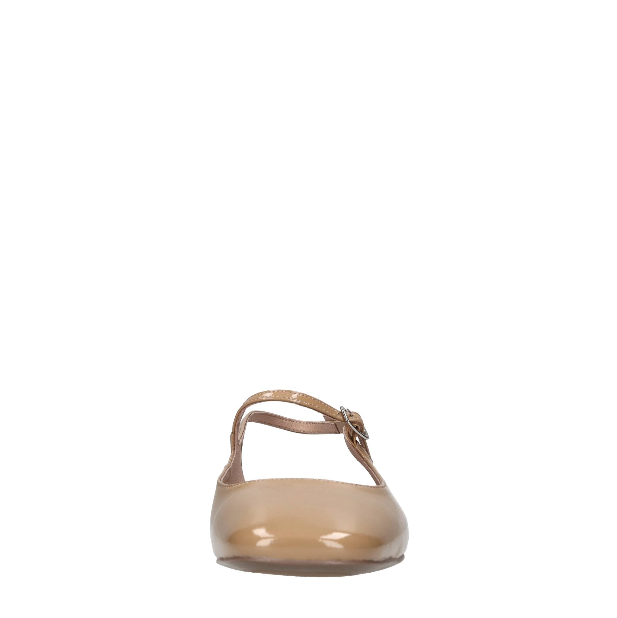 Décolleté slingback in vernice 