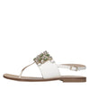 BIJOU Flat in pelle e applicazioni