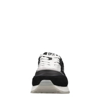 Sneakers in pelle,ecopelle e tessuto 