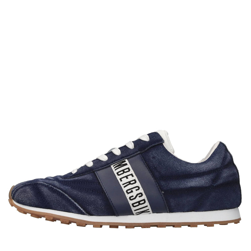 Sneakers in camoscio effetto vintage 