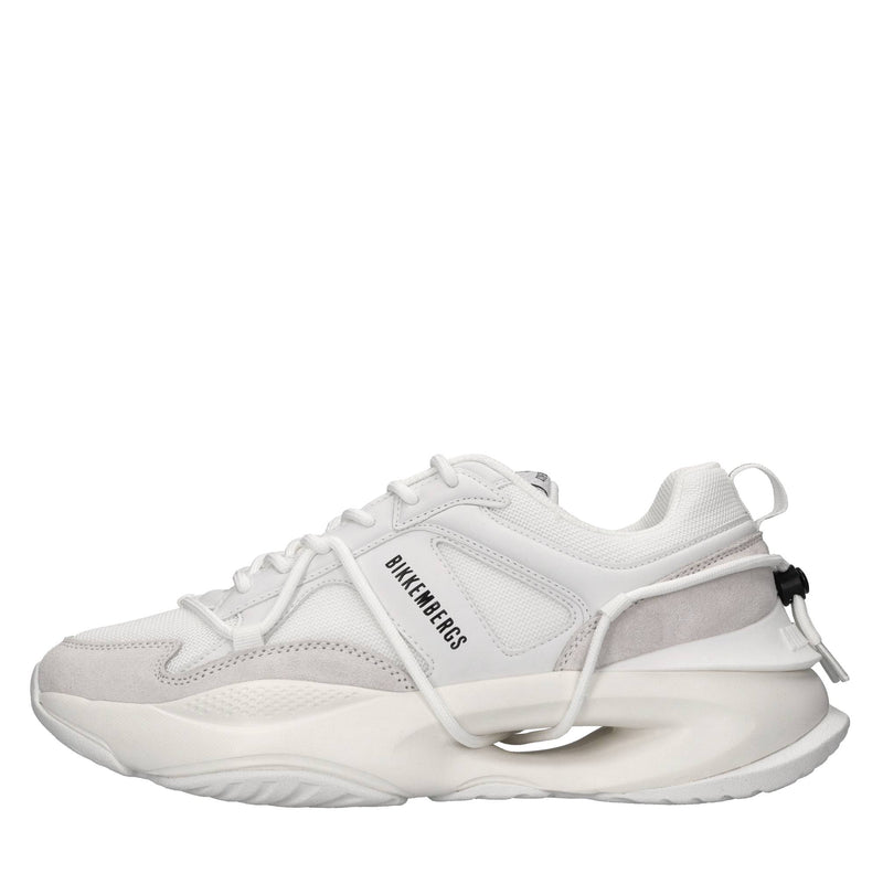 Sneakers in pelle,ecopelle e tessuto 