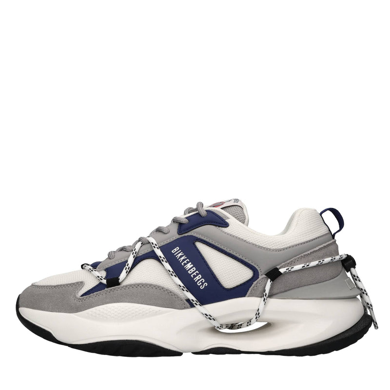 Sneakers in pelle,ecopelle e tessuto 