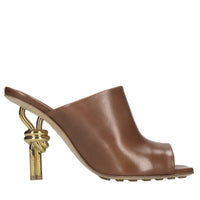 Mules Knot in pelle 