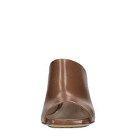 Mules Knot in pelle 