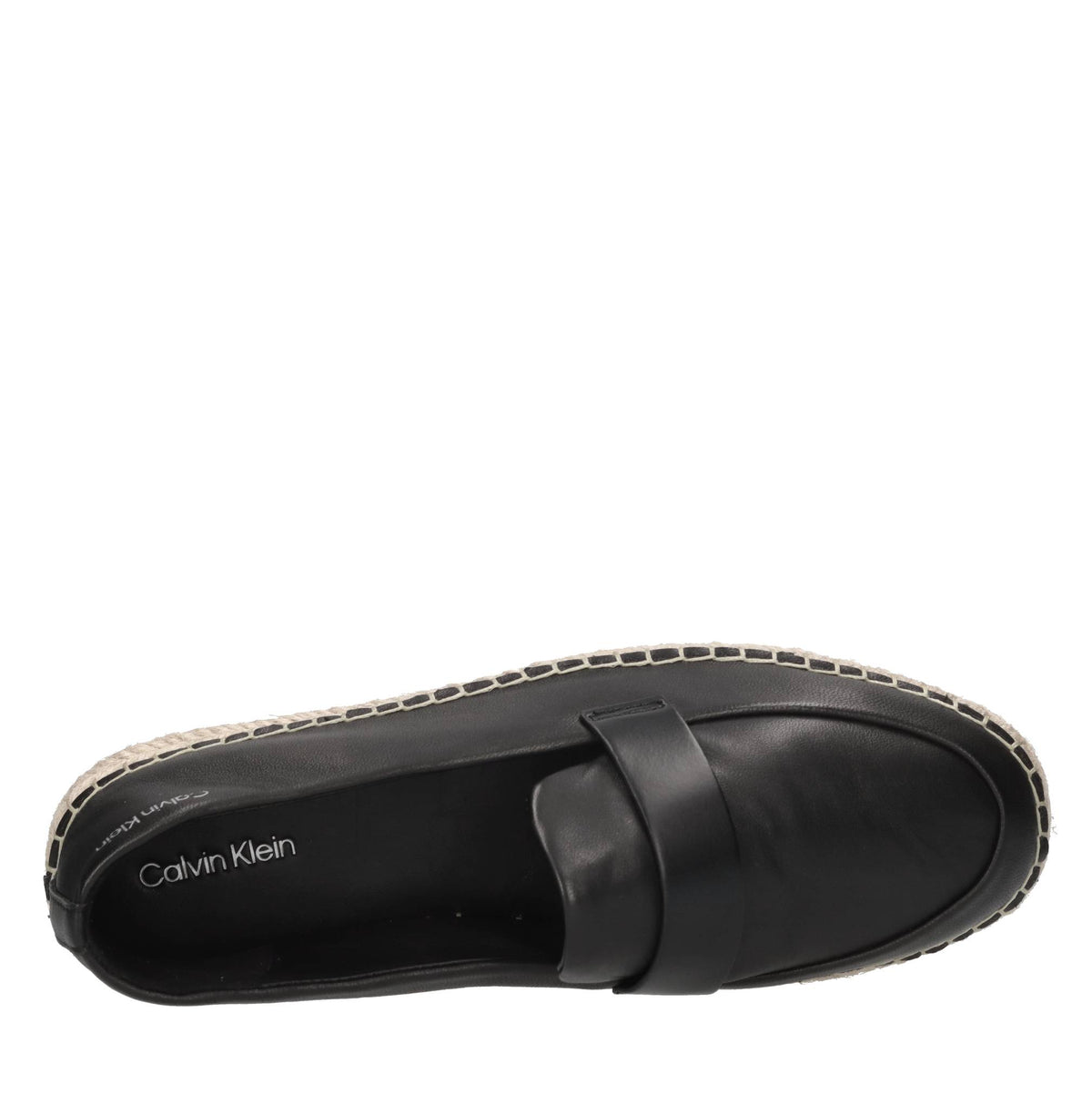 Mocassini espadrillas in pelle 