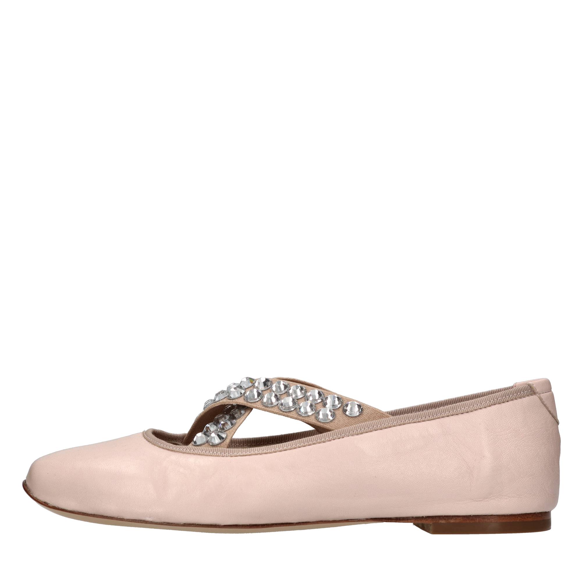 Ballerine in pelle 