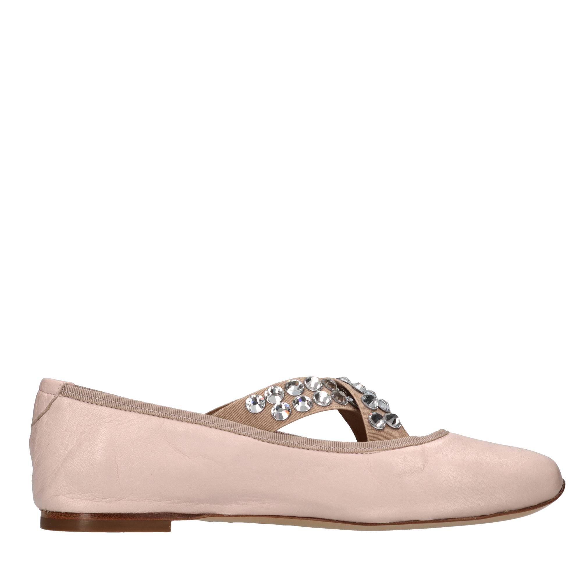 Ballerine in pelle 
