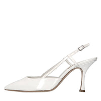 Décolleté slingback Tiffany in pelle 