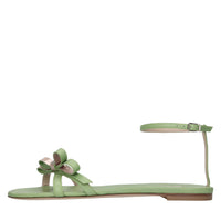 Sandali flat Minorca in pelle 