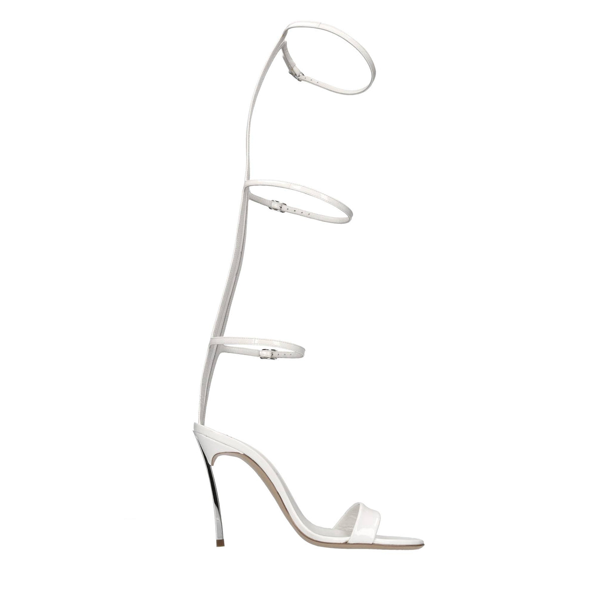 Sandali Blade Tiffany in vernice 
