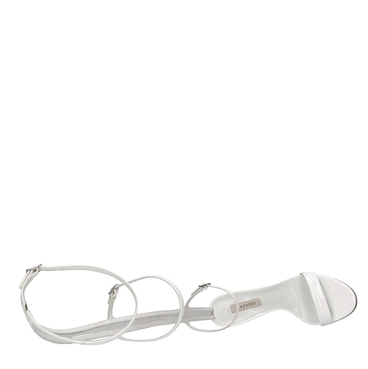 Sandali Blade Tiffany in vernice 