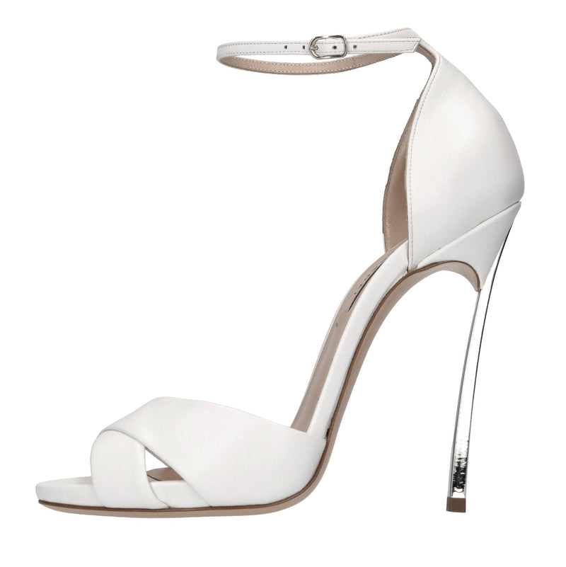 Sandali Blade Criss Cross in pelle 