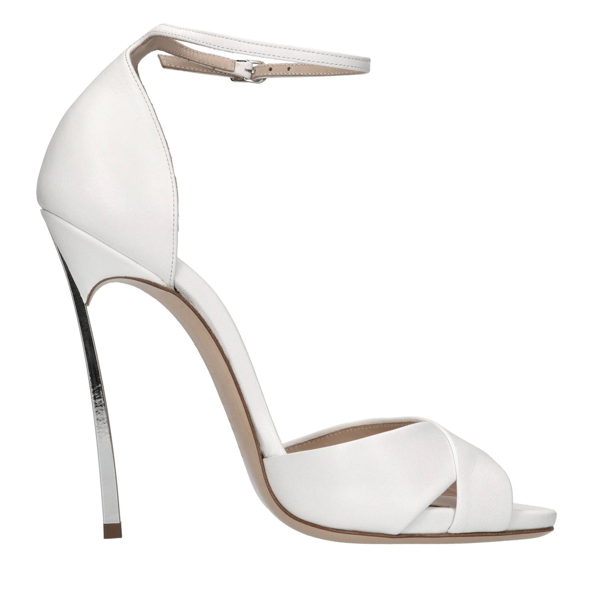 Sandali Blade Criss Cross in pelle 