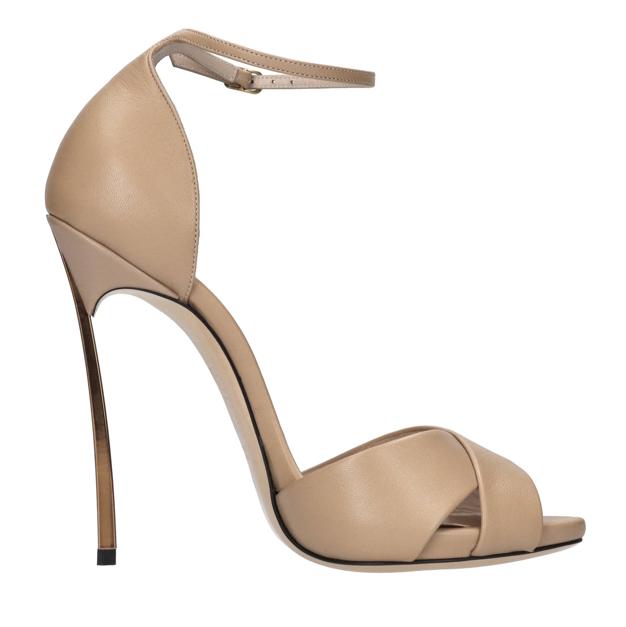 Sandali Blade Criss Cross in pelle 