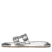 Sandali flat in pelle ed ecopelle 