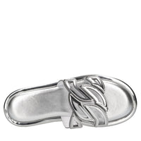 Sandali flat in pelle ed ecopelle 