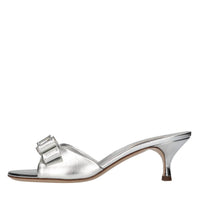 Mules Flash in pelle 