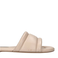 Sandali flat in pelle 