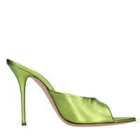 Mules in pelle 