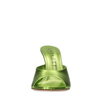 Mules in pelle 