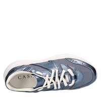 Sneakers Mia Flash in pelle e tessuto microglitter 